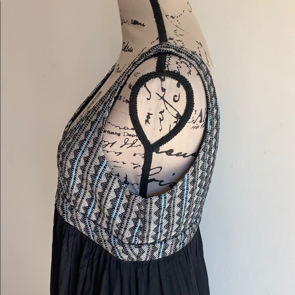 Ladakh Anthropologie Trapeze Dress Size 4 - Picture 7 of 12